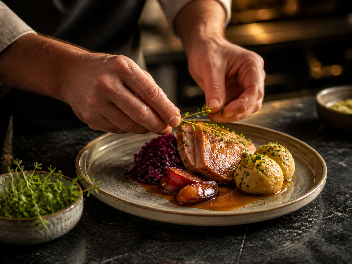 Handwerk in der Küche von Amber Tafel